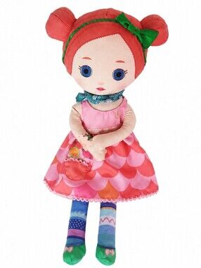 Baby Doll Zapf Creation Rag doll Mooshka velcro hands 13"